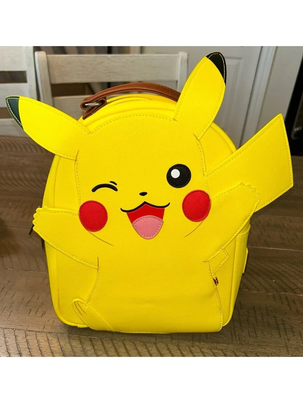 Pokemon Pikachu Mini Backpack Yellow Kawaii Gamer Anime Bag NWOT